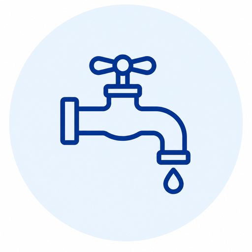 Plumbing services icon