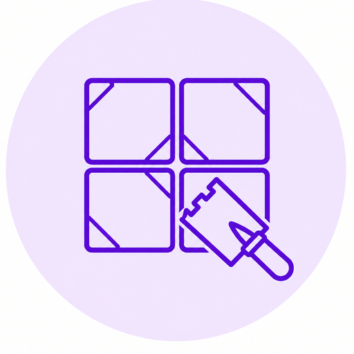 Tiles work icon